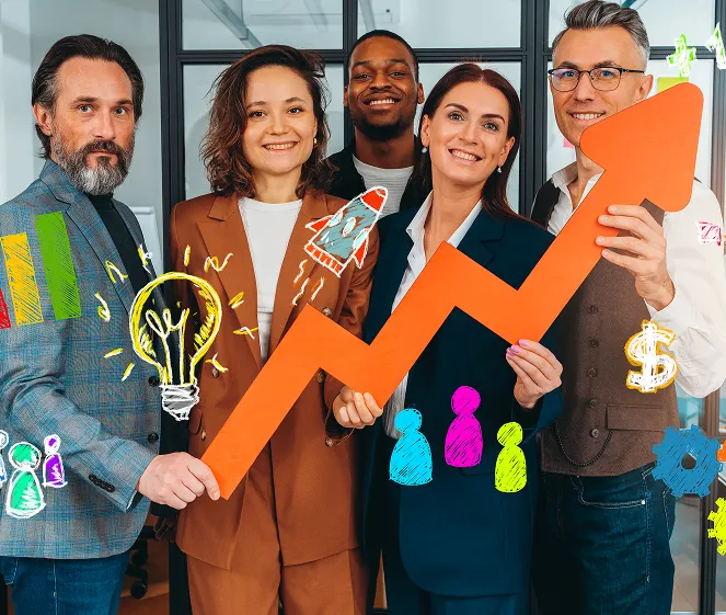 Profesionales enfocados<br>en el crecimiento